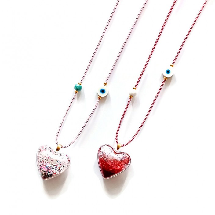 My HEART March necklace